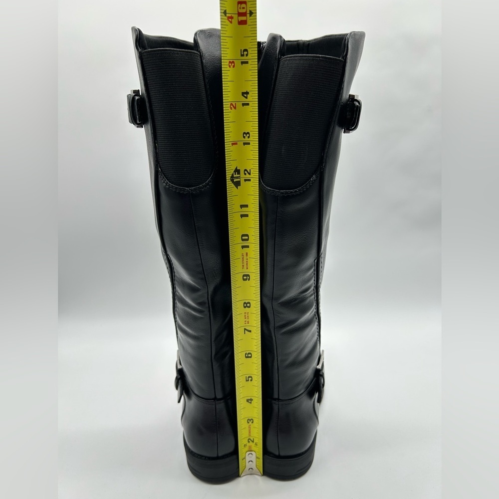 Baretraps Carmen Black Knee-High Boots Size 8.5 | Vegan Leather | New With Box - Picture 9 of 12